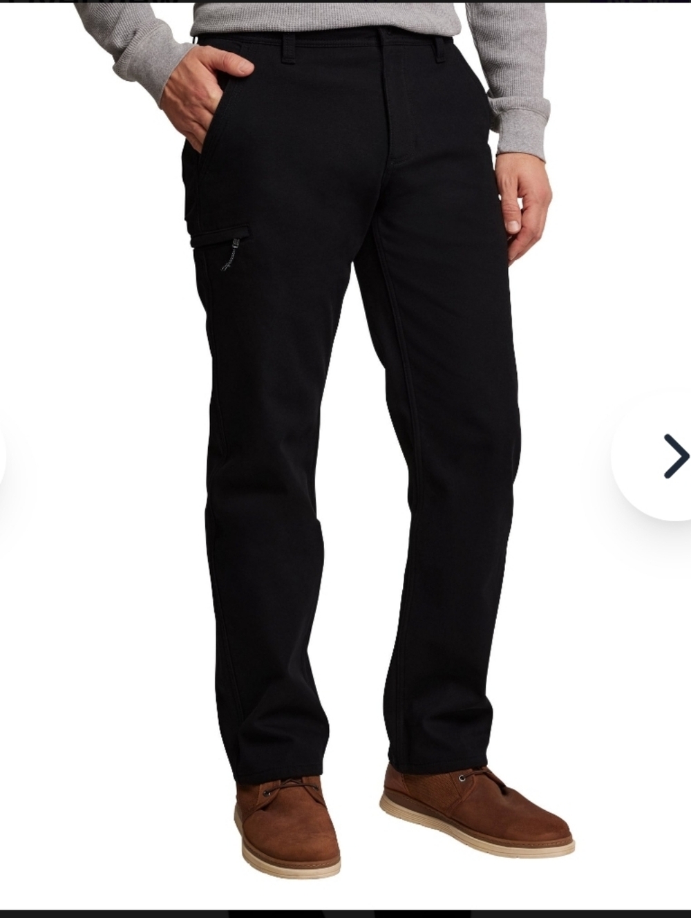 Weatherproof Men’s Black Cargo Pants